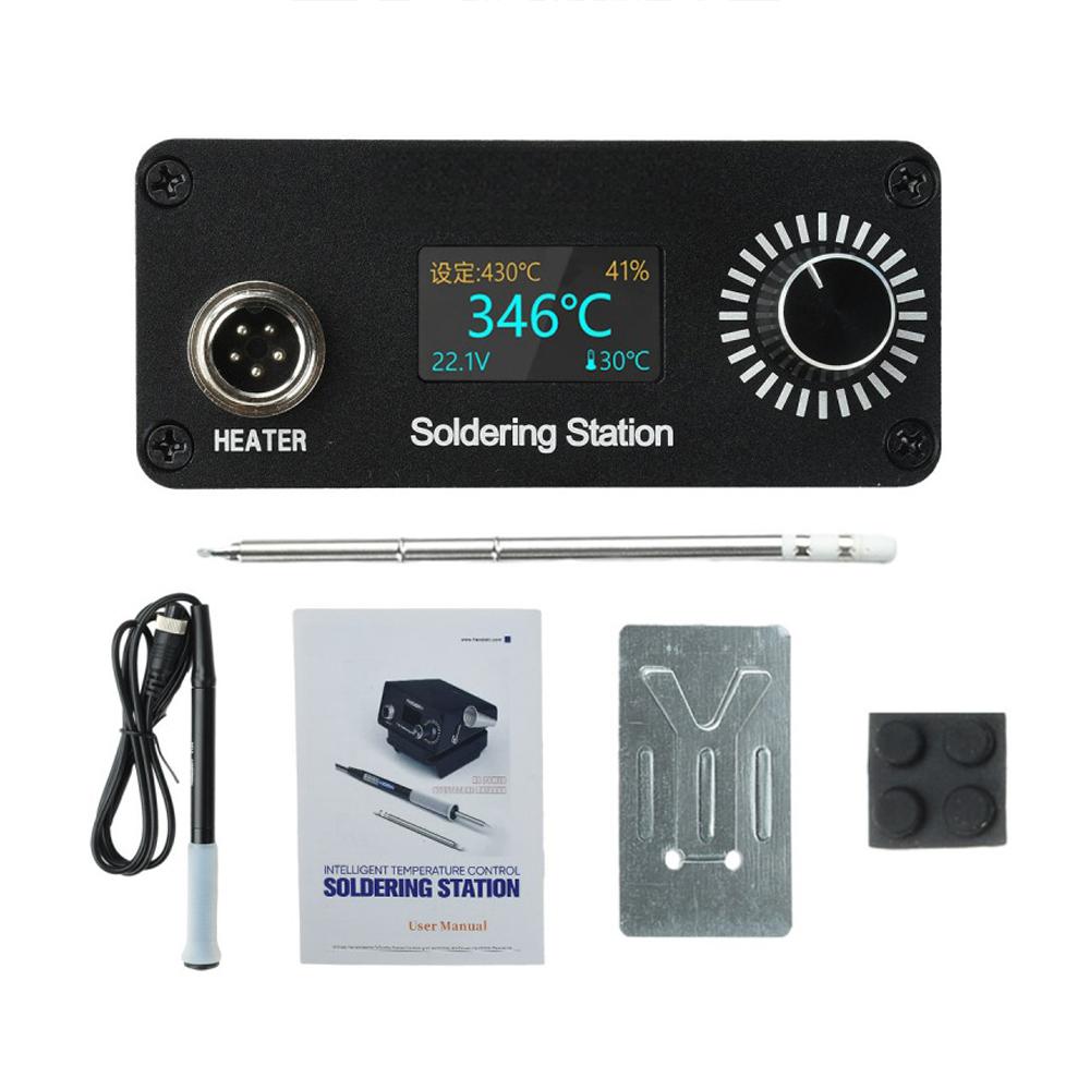 Estação de solda T12, AC100‑24 - T12 Soldering Station Oled avaliação e preço
