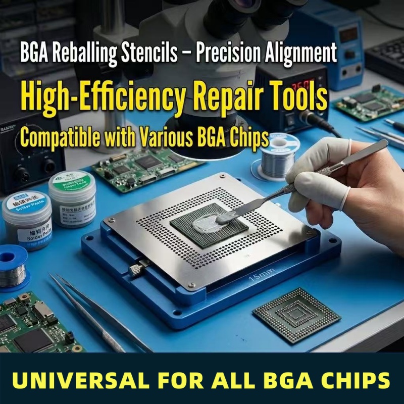 Estêncil de Reballing para Aqu - Infrared Bga Rework Station avaliação e preço