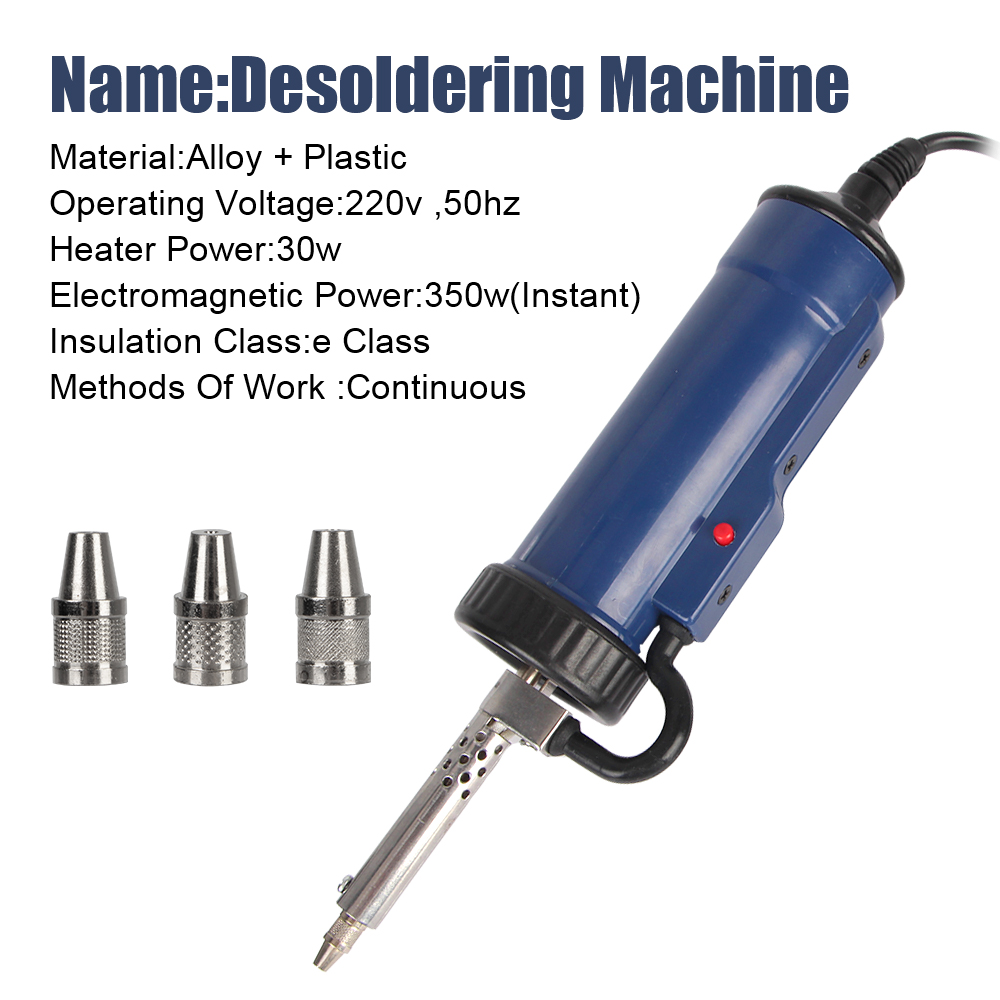 Nova máquina de desoldagem rem - Desoldering Pump Electric Vacuum Station avaliação e preço