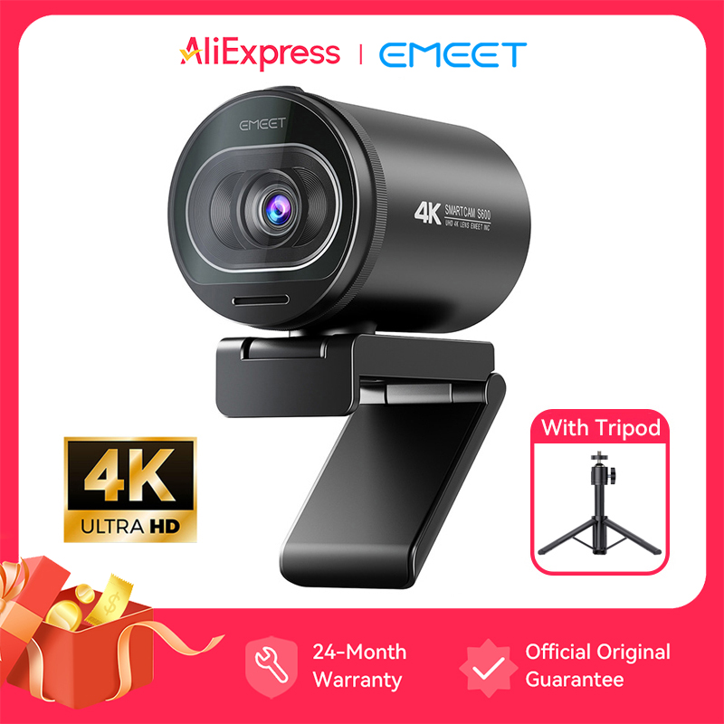 Webcam 4K EMEET S600 SmartCam  - 4K Microscope Camera Sony Sensor avaliação e preço